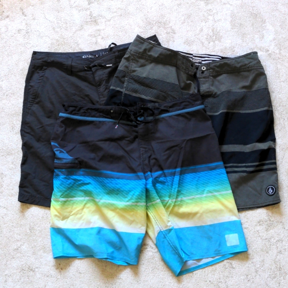 Men's Size 36 Swim Trunk Bundle